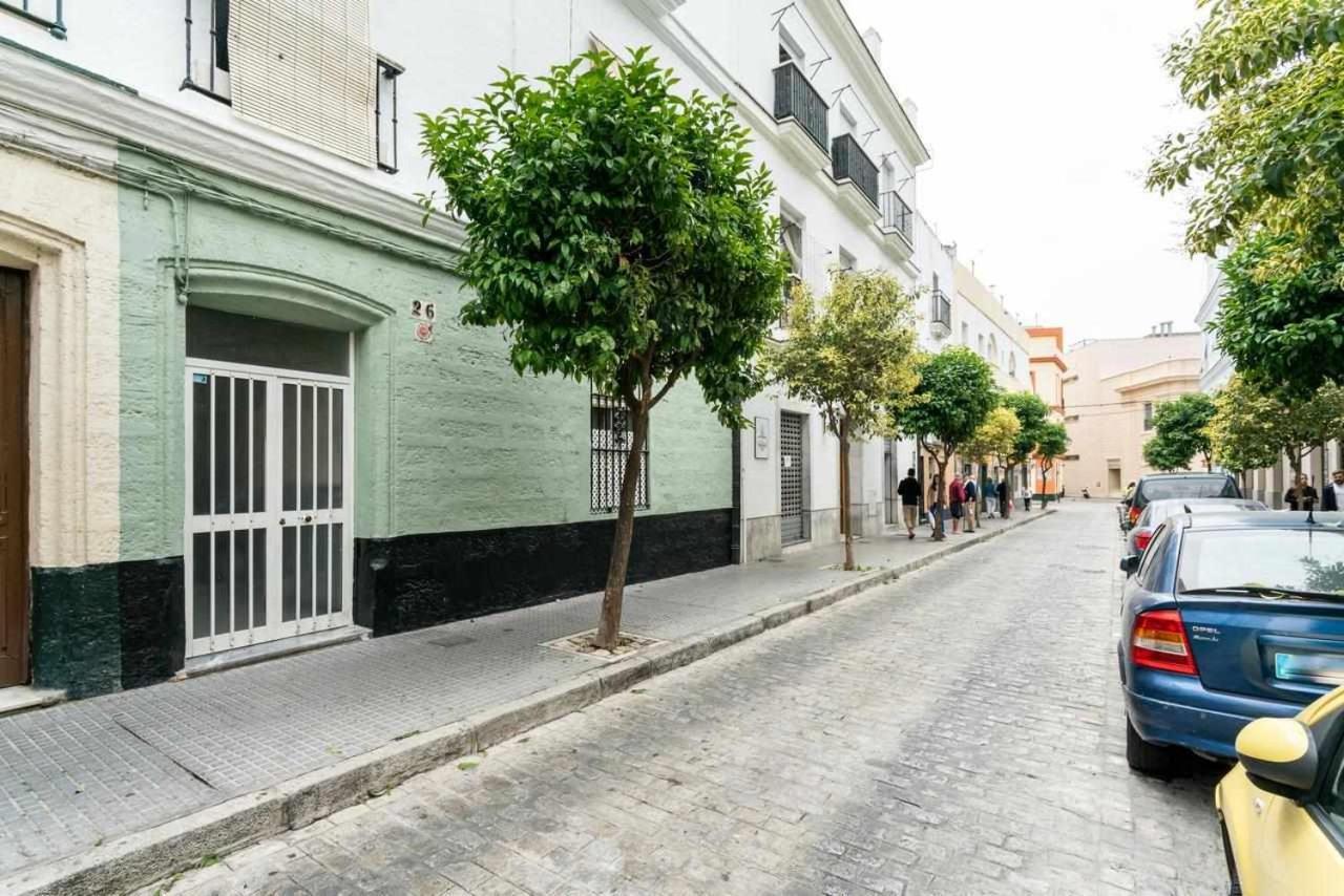 Fantastico Atico En El Casco Antiguo En A La Pla Lägenhet Cádiz Exteriör bild